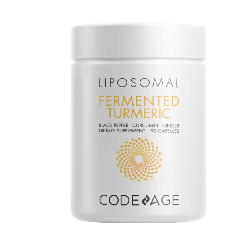 Codeage Fermented Turmeric Curcumin 95% with Black Pepper Ashwagandha Ginger Supplement - 90 Capsules