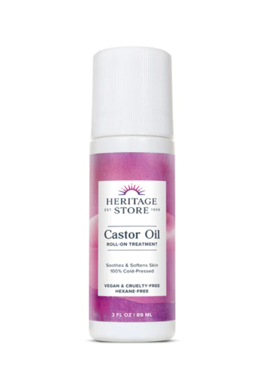Castor oil roll on